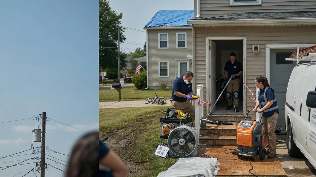 Water Damage Repair in Vernon, MI near me